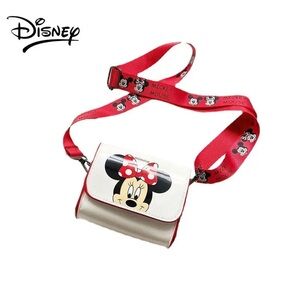 Mini White Minnie Mouse Crossbody Bag – 4x4.5”, Brand New